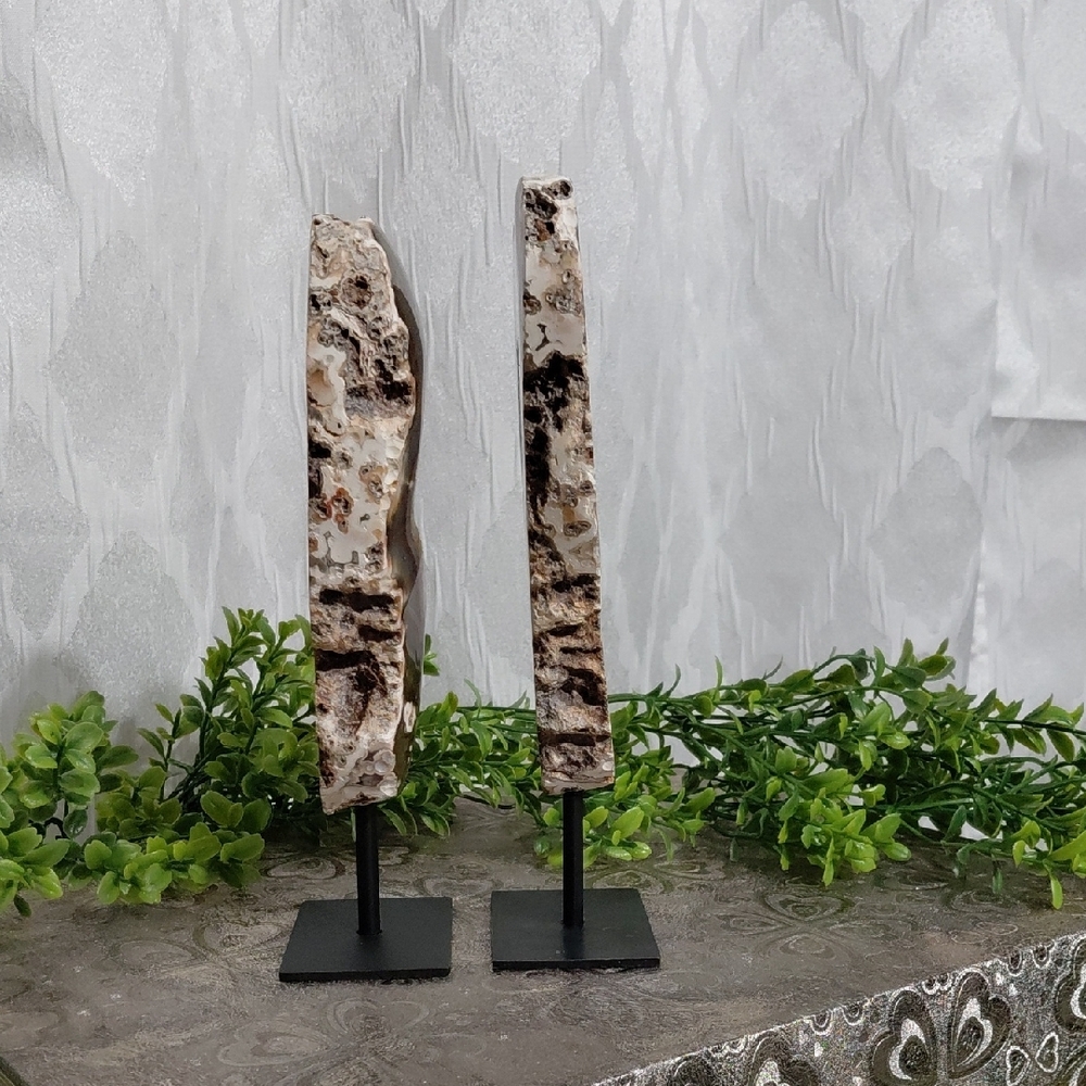 Natural Agate Geode Bookends - Picture 6 of 16